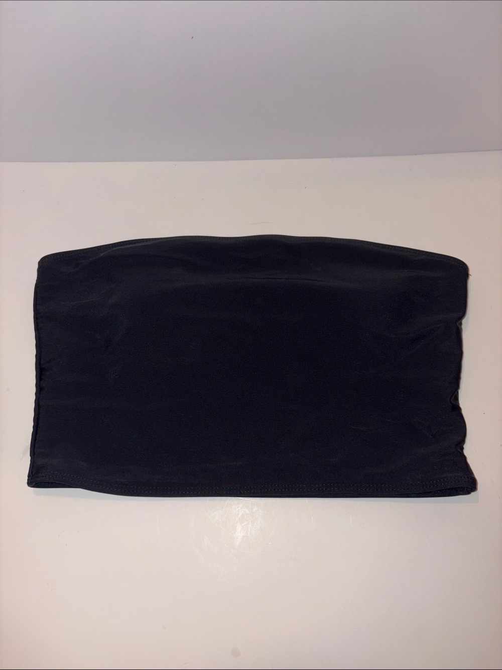 Women's Black Bandeau Bikini Top - Strapless Swimwear